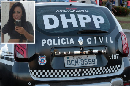 A travesti Rayka Frana (detalhe), que foi assassinada no final de semana