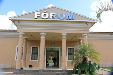 O Frum de Sorriso, onde aconteceu o julgamento do pedreiro