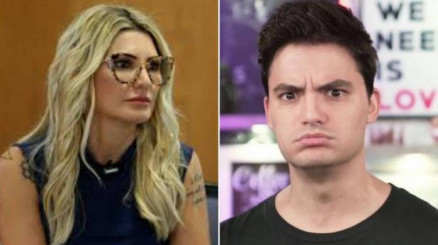Antnia Fontenelle e Felipe Neto
