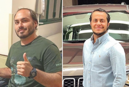 Carlos Bolsonaro  confundido com Thammy Miranda