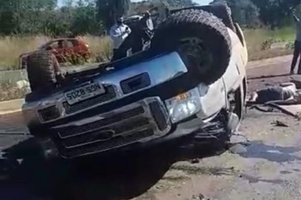 Caminhonete estava carregada com bebidas alcolicas