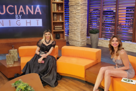 Lo Aquila foi convidada para participar do 'Luciana By Night'