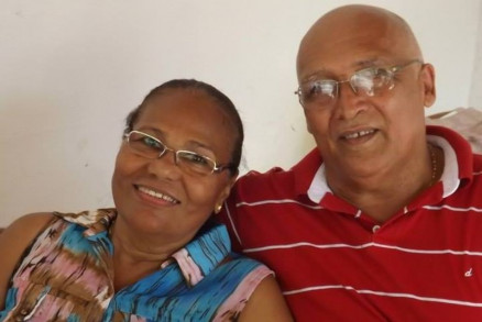 O policial civil aposentado, Benedito Paulo Rodrigues, e a esposa, a servidora aposentada Arilda dos Anjos Jardim