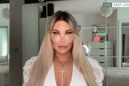 Jessica Alves, o ex-Ken Humano, participou do programa 'This Morning'