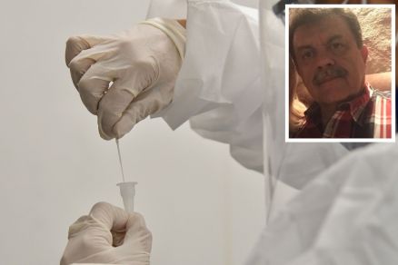 O mdico ortopedista Walter Tapias Tetilla (detalhe), que morreu no sbado  noite