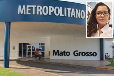 A infectologista Kadja Leite (detalhe) atua em tr�s hospitais de Cuiab�