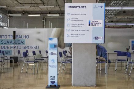 Centro de Triagem funciona na Arena Pantanal 