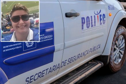 Natana da Silva (no detalhe) foi socorrida, mas no resistiu  