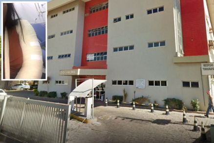 Dediane (detalhe) precisou ser internada no Hospital Sotrauma, em Cuiab�