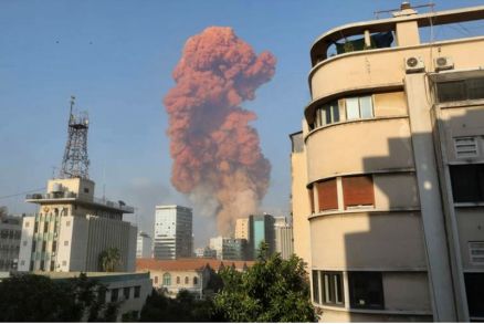 Grande exploso atinge Beirute e deixa ao menos 10 mortos