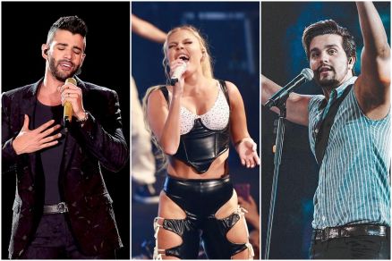 Gusttavo Lima, Lusa Sonza e Luan Santana faro lives no YouTube