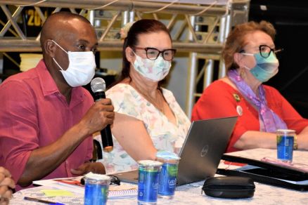 Petistas promoveram ato poltico na quarta-feira (30)