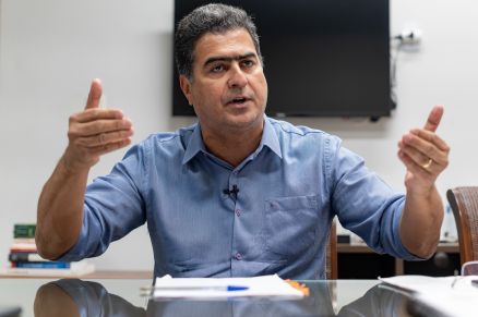 O prefeito Emanuel Pinheiro, que quer criar o Dia do Perdo