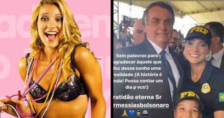 Silmara Miranda, ex-loira do Tchan, est de profisso nova!