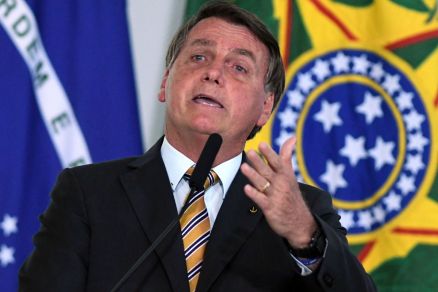 O presidente Jair Bolsonaro: chamada telefnica com lder chins