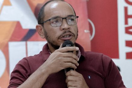 O presidente municipal do PT, Bob Almeida