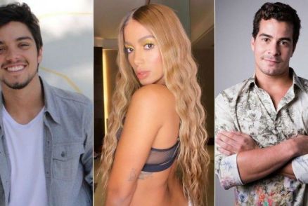 Rodrigo Simas, Anitta e Thiago Martins 