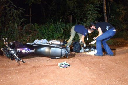 Cena do crime foi periciada pela Politec