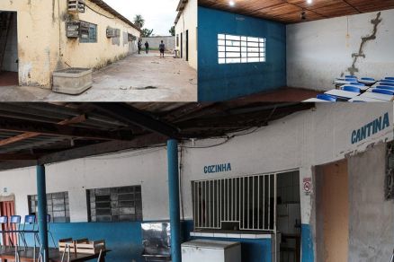 E Ernandy Baracat, em V�rzea Grande, em p�ssimas condi��es estruturais