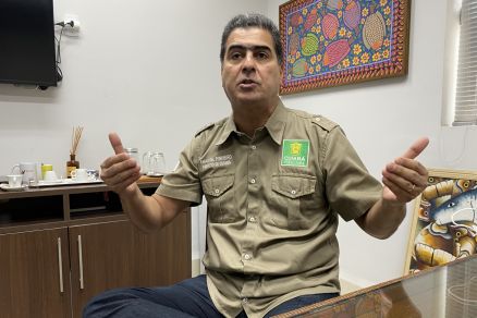 O prefeito Emanuel Pinheiro, que tomou bronca pblica de Mauro Mendes
