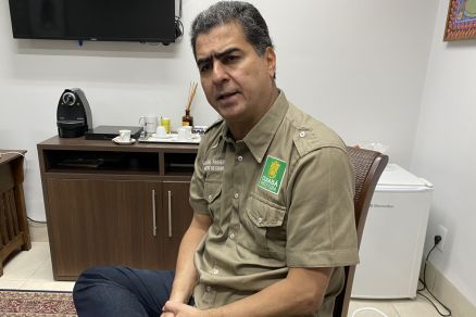 O prefeito Emanuel Pinheiro, que foi denunciado pelo MPE