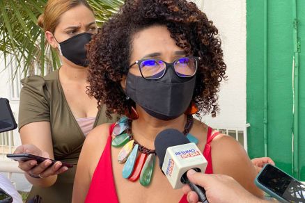 A vereadora Edna Sampaio, que denuncia 