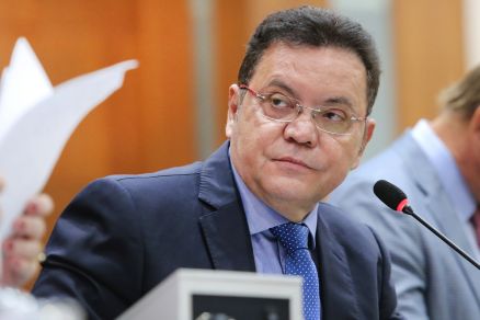 O presidente da AL, deputado Eduardo Botelho: previdncia em MT