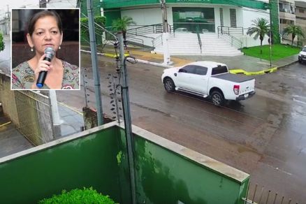 A presidente do Sanear, Terezinha Silva, que foi morta com sete tiros na manh de hoje (15)