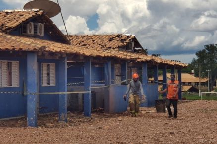 Casa foi atingida pela exploso do gasoduto