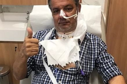 O advogado Arnaldo Augusto Dorileo Leite, que precisa passar por cirurgia