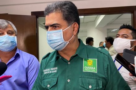 O prefeito Emanuel Pinheiro, que teve recurso negado no Tribunal de Justia