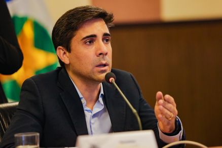O secretrio de Estado de Educao Alan Porto