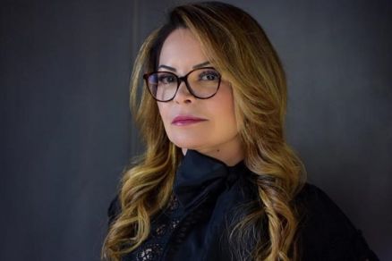 A primeira-dama Virginia Mendes, que est internada
