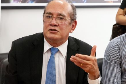 O ministro Gilmar Mendes, que votou pela reconduo de Eduardo Botelho  presidncia da AL