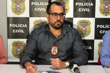O delegado Marcel Oliveira  o responsvel pelas investigaes do caso