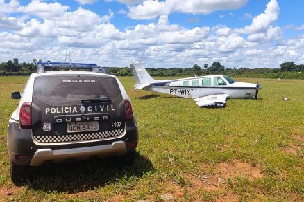Pol�cia Civil foi acionada pelo Centro de Investiga��o e Preven��o de Acidentes Aeron�uticos (Cenipa)