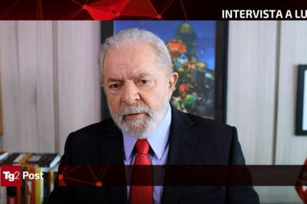 Entrevista do ex-presidente Lula  TV italiana