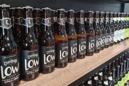 A nova cerveja  low porque seu teor de lcool  menor