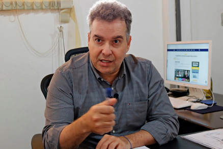 O presidente da Metamat, Juliano Jorge Boraczynski