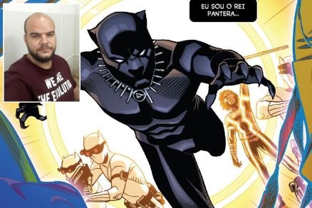HQ Pantera Negra: pesquisador (detalhe) prope novas narrativas para o ensino aprendizagem sobre a frica