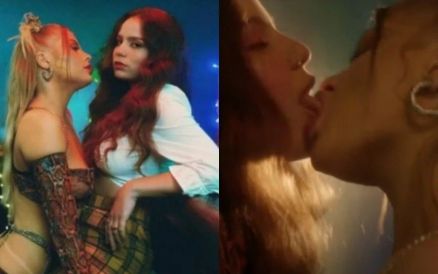 Carol Biazin e Lusa Sonza do beijo em novo clipe