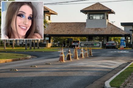 A adolescente Isabele Ramos (detalhe), morta pela amiga no Condomnio Alphaville