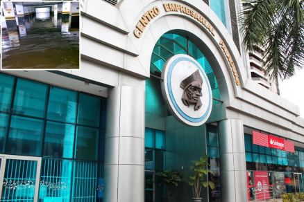 O Centro Empresarial Paiagus, na Avenida do CPA, em Cuiab
