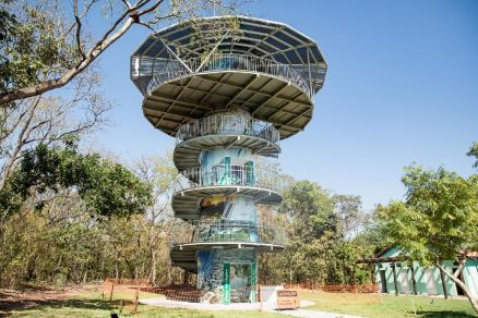 Mirante do Parque Me Bonifcia, em Cuiab