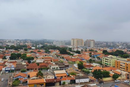 Registro do Centro da Capital em dia frio 