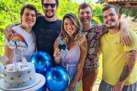 Marido e os trs filhos de Clia testaram positivo para Covid-19