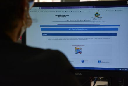 Acesso ao DT-e  disponibilizado no site da Sefaz 