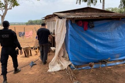 Registro de fiscalizao contra o trabalho escravo em Mato Grosso
