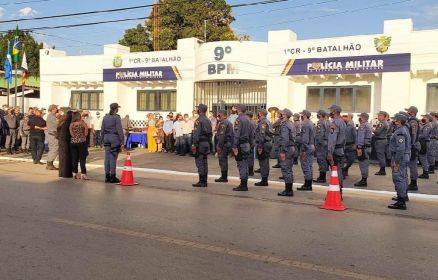 PM realiza troca de comando	