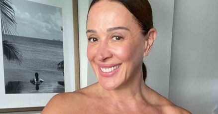 A atriz Claudia Raia, de 56 anos